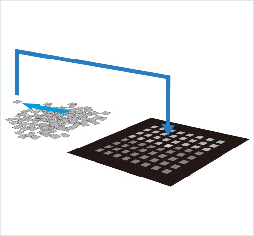 ［Image］Tray setter： 小尺寸单片用托盘排列机